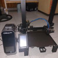 Stampante 3d longer lk4 pro con essiccatore 