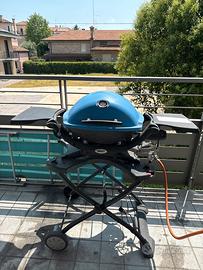 Weber q1200 gas piu carrello originale