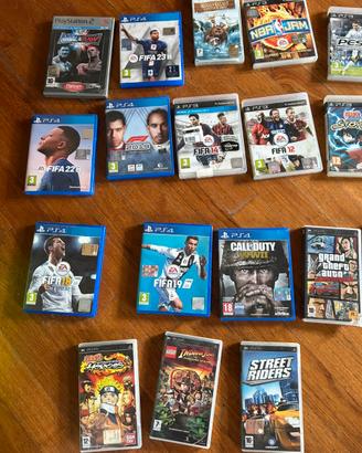 Videogiochi vari PS4/PSP/PSP/nintendoDS