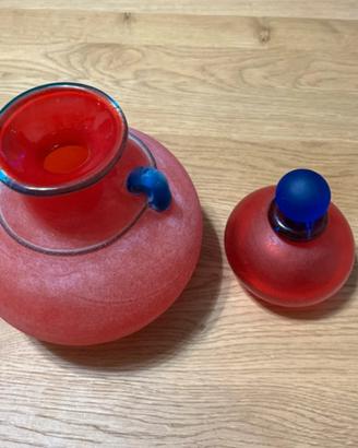 Vaso e porta profumo Franco Moretti Murano Venezi