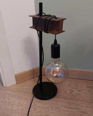 lampada da tavolo retro'