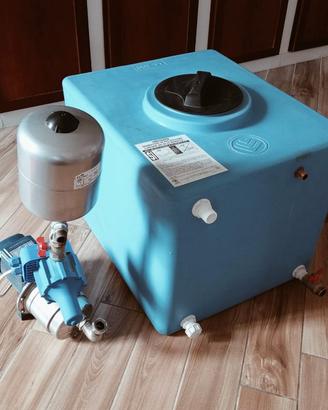 Serbatoio Cordivari 200 litri con pompa Pedrollo