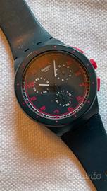 Swatch crono plastic grigio