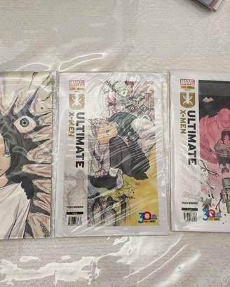 tre fumetti Ultimate Xmen n.1-2 e variant