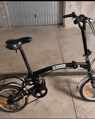 Bicicletta pieghevole alluminio