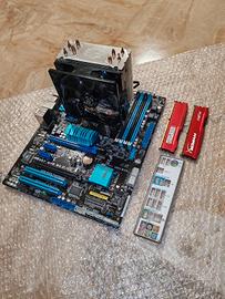Scheda madre ASUS + processore AMD + RAM