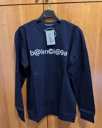 T-SHIRT BALENCIAGA MANICHE LUNGHE NUOVA TAGLIA M