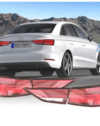 FANALI AUDI A3 8V 13-16 LOOK RESTYLING LED