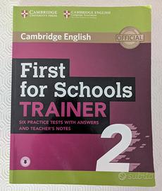 Libro Cambridge First for Schools Trainer 2 B2
