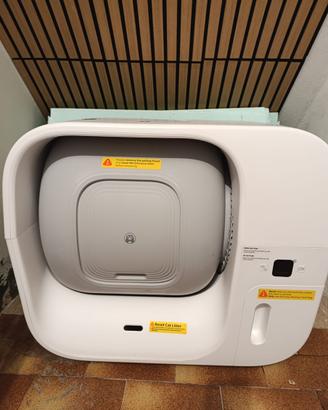 Lettiera auto pulente per gatti amicura