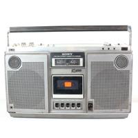RADIO SONY CF 5758S 1977  BOOMBOX GHETTO BLASTER