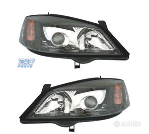 FARI XENON PER OPEL ASTRA G 97-04 FONDO NERO