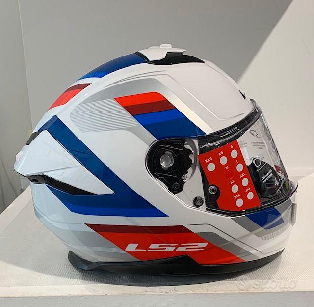 Subito - Morelli Road S.r.l.s - Casco LS2 FF808 STREAM II VINTAGE Bianco/Rosso/Blu  - Accessori Moto In vendita a Pesaro e Urbino