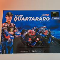 Poster Fabio Quartararo 20 Yamaha Ufficial