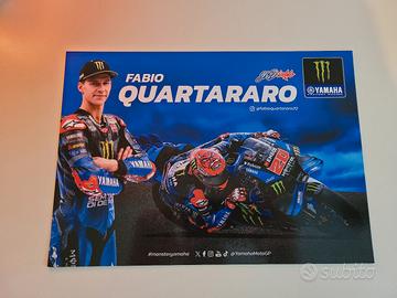 Poster Fabio Quartararo 20 Yamaha Ufficial