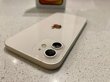 iPhone 12 White 64GB - Perfetto con Scatola