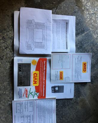 Termo camino ventilato