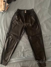 pantalone in pelle