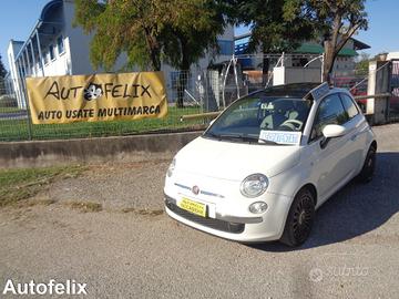 Fiat 500 1.2 tetto lounge garanzia 12 mesi