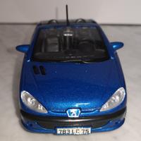 PEUGEOT 206 CC CABRIOLET (1999), 1/24 MAISTO