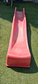 Scivolo in plastica ondulato per torretta/casetta