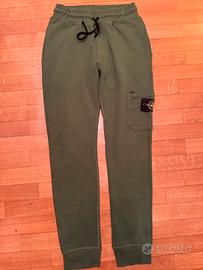 pantalone stone island verde