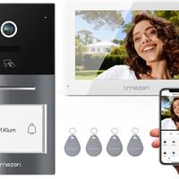TMEZON Videocitofono Smart 2 Fili Carta RFID Unloc