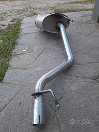 Marmitta silenziatore panda vecchio modello.