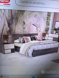 Letto matrimoniale è contenitore