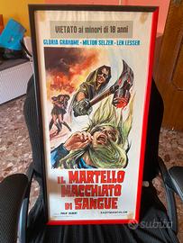 Locandine originali 2 film horror anni 70