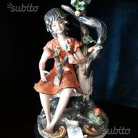 Scultura capodimonte sartori in porcellana