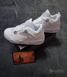 Nike Air Jordan 4 bianche – nuove mai usate 