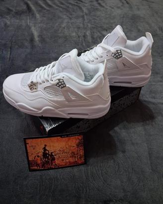 Nike Air Jordan 4 bianche – nuove mai usate 