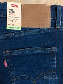 jeans levi's 511 uomo W32 L32 