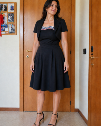 Vestito di Sandro Ferrone nero elegante