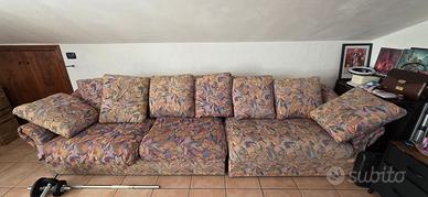 Divano vintage 5 posti