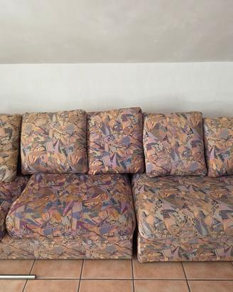 Divano vintage 5 posti