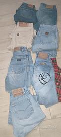 moschino, energie,meltinpot, diesel jeans