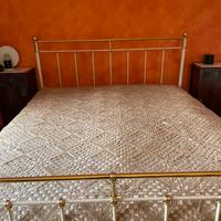 Copriletto uncinetto fatto a mano