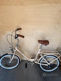 Bicicletta pieghevole 20” monomarcia pari al nuovo
