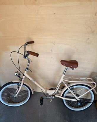 Bicicletta pieghevole 20” monomarcia pari al nuovo