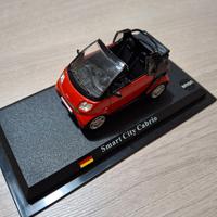 Collezionismo auto smart city cabrio rossa