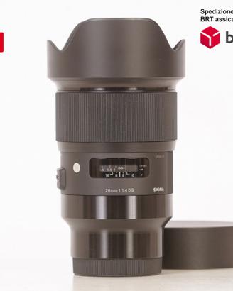 Sigma 20 F1.4 DG Art (Sony)