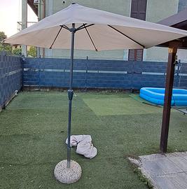  ombrellone da giardino a parete