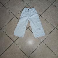 jeans bianco bambina 