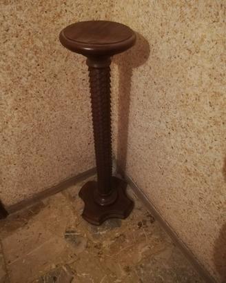 Piantana in legno - Porta Vaso