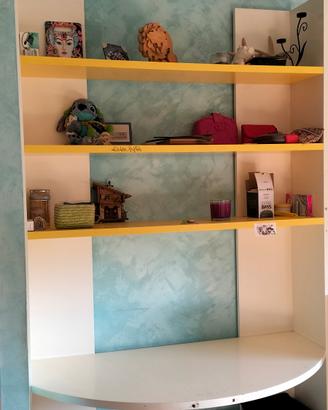scrivania/libreria 