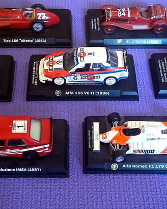 modellino Alfa Romeo collezione 55 pezzi