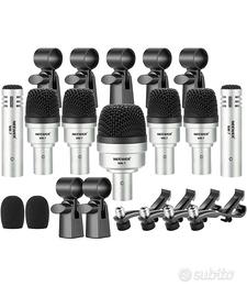 Microfoni per batteria Neewer Set da 7 mic con bag