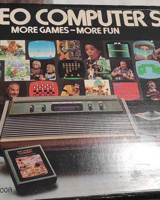 Console  VINTAGE Atari CX2600A, controller giochi